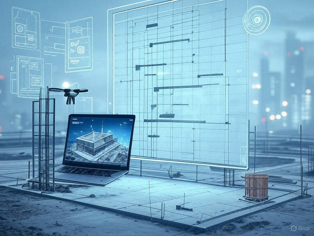 Modélisation BIM 4D de chantier